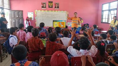 Jangkau SD Inpres Sosol, NHM Laksanakan Program Edukasi Mitigasi Bencana dan PHBS