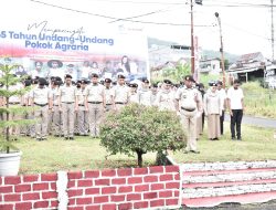 Kantah Halmahera Barat Hadiri Peringatan 65 Tahun UUPA di Kanwil BPN Maluku Utara