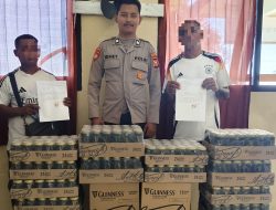 Polisi Gagalkan Penyelundupan Belasan Karton Bir Hitam di Patani Utara