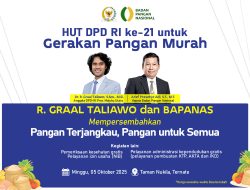 HUT ke-21 DPR RI: Graal Inisiasi Kegiatan Pangan Terjangkau, Pangan untuk Semua