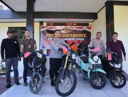 Polisi Tangkap Dua Pelaku Pencurian dan Penggelapan yang Meresahkan Warga Halut