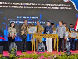 Menteri Hukum Resmikan 1.185 Posbakum di Maluku Utara