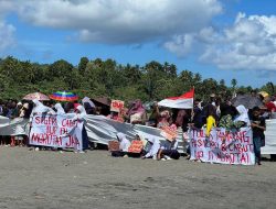 Warga Empat Desa di Morotai Deklarasi Penolakan Tambang Pasir Besi
