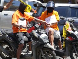 Polres Ternate Rekonstruksi Kasus Pencurian yang Nekat Pecahkan Kaca Mobil di Gamalama