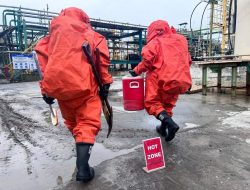 Wujudkan Komitmen Zero Accident, NHM Tingkatkan Kesiapsiagaan Lewat Simulasi Tanggap Darurat B3