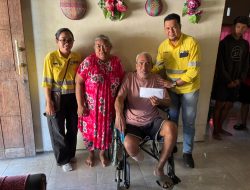 NHM Peduli Beri Bantuan untuk Penyandang Disabilitas di Maluku Utara