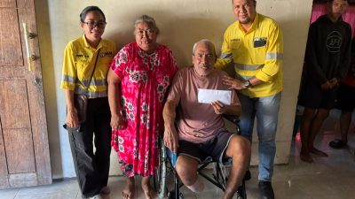 NHM Peduli Beri Bantuan untuk Penyandang Disabilitas di Maluku Utara