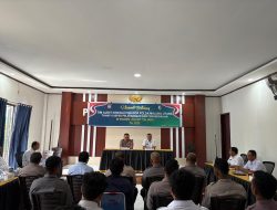 Inspektorat Polda Malut Gelar Audit Kinerja Jajaran Polres Taliabu