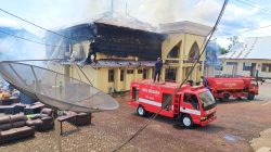 Gedung Musdalifa Asrama Haji di Ternate Terbakar Hebat