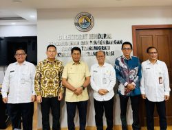 Bupati Haltim Sambangi Kementerian Transmigrasi, Matangkan Program Pengembangan Kawasan Transmigrasi Kota Maba