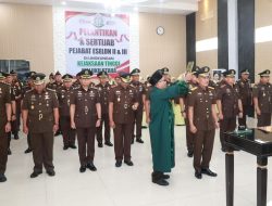 Jabatan Wakajati Hingga 7 Kajari di Maluku Utara Berganti