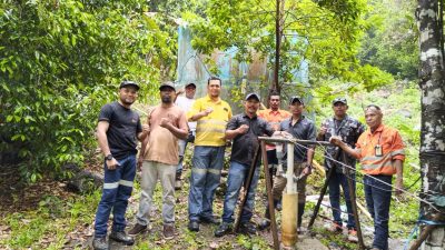 NHM Dukung Target Nasional Akses Air Minum Aman lewat Revitalisasi Sarana Air Bersih di Tabobo