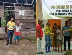 NHM Peduli Bangun Rumah Layak Huni ke-155, Dukung Agenda Kesejahteraan Sosial Nasional
