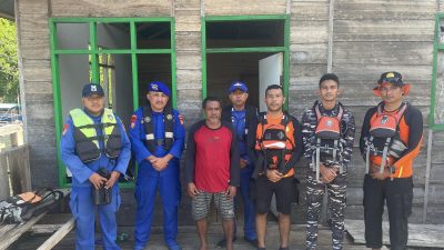 Dikabarkan Hilang, Nelayan Halmahera Utara Kini Ditemukan Selamat