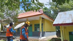 Gedung Sekolah Kebakaran, Siswa dan Guru SMA Negeri 3 Kota Ternate Berhasil Padamkan