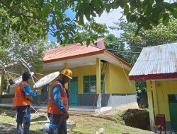 Gedung Sekolah Kebakaran, Siswa dan Guru SMA Negeri 3 Kota Ternate Berhasil Padamkan