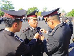 Ratusan Personel Polda Maluku Utara Terima Tanda Kehormatan dari Presiden Prabowo