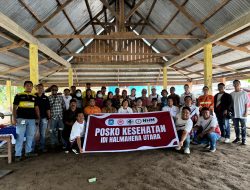 NHM Perkuat Sinergi Kemanusiaan Dukung Bakti Sosial Kesehatan IDI Halut di Kao Barat