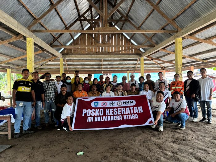 Kolaborasi NHM dan IDI Halmahera Utara. Foto: Istimewa/cermat