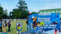 600 Siswa SSB Ramaikan Festival KNPI Junior Football Tournament di Tidore 