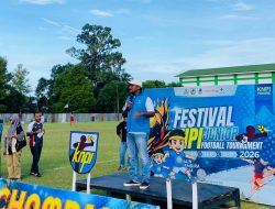 600 Siswa SSB Ramaikan Festival KNPI Junior Football Tournament di Tidore 