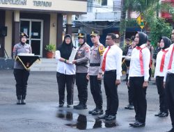 Komitmen Lindungi Perempuan dan Anak, Polres Ternate Terima Penghargaan dari TRC PPA