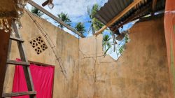 Angin Kencang Sebabkan Rumah Warga di Morotai Rusak Parah