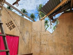 Angin Kencang Sebabkan Rumah Warga di Morotai Rusak Parah
