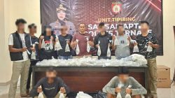 Polisi Sita 500 Kantong Cap Tikus dan Amankan Dua Orang Pemilik di Ternate