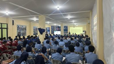 Hasby Yusuf Sosialisasikan Empat Pilar Kebangsaan di SMK Putra Bahari Ternate