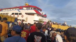 Arus Mudik Lebaran Mulai Ramai di Pelabuhan Ahmad Yani Ternate