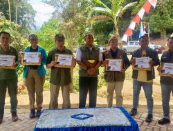 Ditpolairud Polda Malut Dapat Penghargaan dari Papua Barat atas Penyelamatan Satwa Endemik