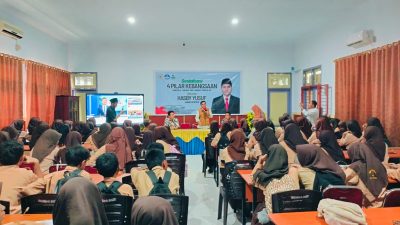 Hasby Yusuf Gaungkan Empat Pilar Kebangsaan kepada Siswa SMPN 4 Kota Ternate