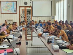 Bupati Ubaid Lakukan Rakor Evaluasi Program Strategi Nasional di Wilayah Haltim
