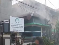 Kantor BPS Malut Nyaris Terbakar Gegara Korsleting