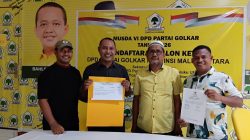 Anjas Taher Ambil Formulir, Bursa Ketua Golkar Maluku Utara Kian Kompetitif
