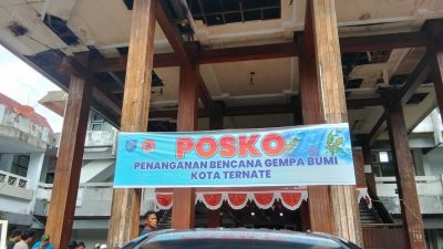 BPBD Ternate Salurkan 7.962 Paket Bantuan Korban Terdampak Gempa