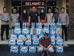 Sat Samapta Polres Ternate Gagalkan Penyelundupan 1.200 Botol Miras Cap Tikus