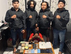 Polisi Ringkus Pelaku Pencurian 22 Handphone di Ternate, Dua Penadah Turut Diamankan