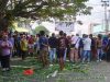 Gelar Aksi, Pedagang Daun Pandan di Ternate Minta Pemkot Sediakan Lokasi Layak