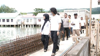 Tinjau KNMP di Desa Bajo Sula, Graal: Nelayan Malut Harus Mandiri, Berdaya Saing, dan Sejahtera