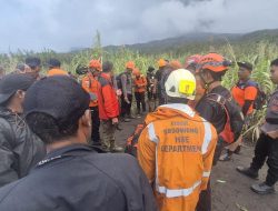 ERT NHM Bergabung dalam Operasi SAR Gabungan Evakuasi Korban Erupsi Gunung Dukono