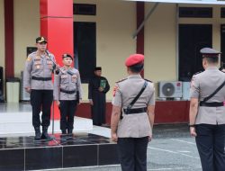 Kapolres Halmahera Timur Pimpin Sertijab Kasat Reskrim, Wujud Penyegaran Organisasi