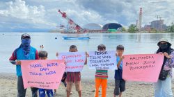 Hari Anti Tambang, Warga Teluk Weda Suarakan Bahaya Kerusakan Lingkungan