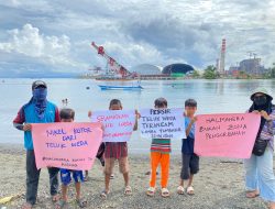 Hari Anti Tambang, Warga Teluk Weda Suarakan Bahaya Kerusakan Lingkungan