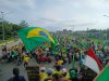 Ribuan Fans Brasil di Morotai Gelar Konvoi Jelang Laga Melawan Haiti