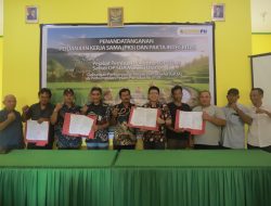 Sokong Lumbung Pangan Halmahera Timur, BWS Malut Gelar Penandatanganan PKS dan Pakta Integritas P3-TGAI