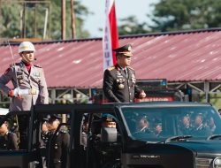 Pimpin Upacara Hari Bhayangkara, Kapolda Malut Ingatkan Polri Jangan Terlena Pujian