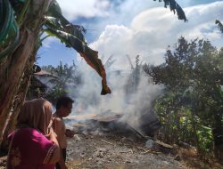 Satu Unit Rumah Kosong di Sangaji Ternate Kebakaran
