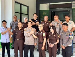 Perkuat Sinergi Penegakan Hukum, Kapolres Halut Sambangi Kejari